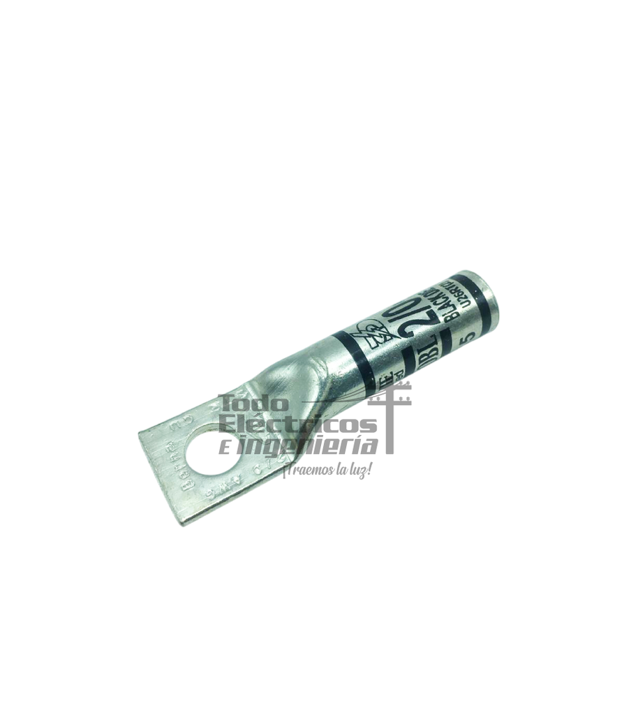 TERMINAL ALUMINIO PONCHAR 2/0     