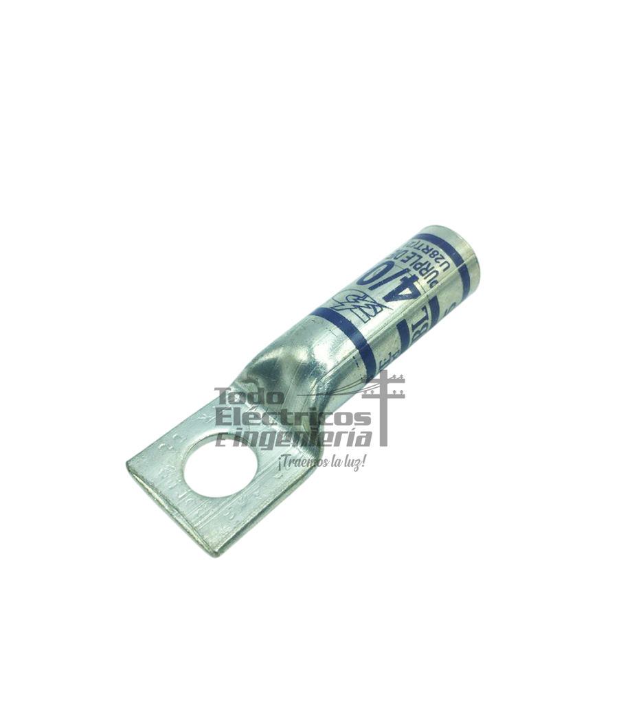 TERMINAL ALUMINIO PONCHAR 4/0     