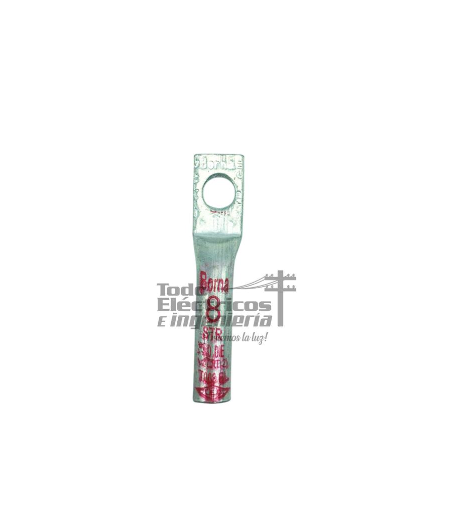 TERMINAL ALUMINIO PONCHAR 8     