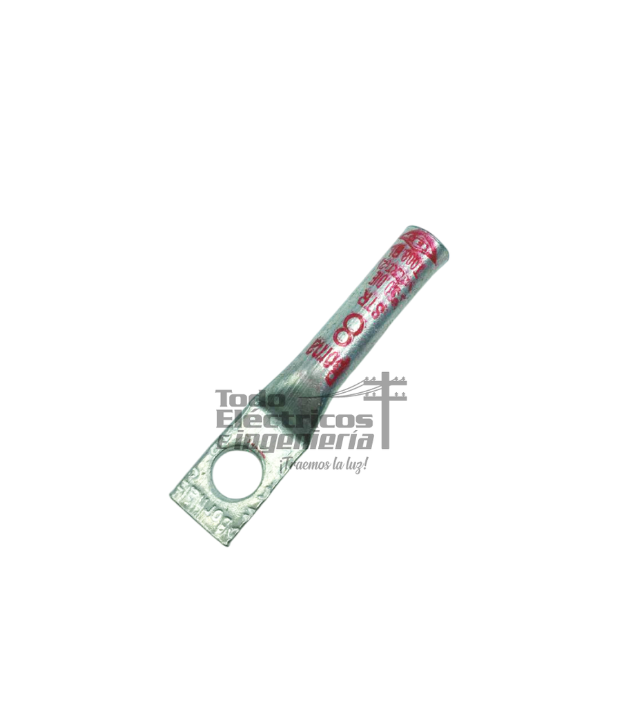 TERMINAL ALUMINIO PONCHAR 8     