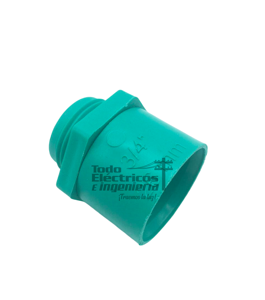 ADAPTADOR PVC 3/4"      
