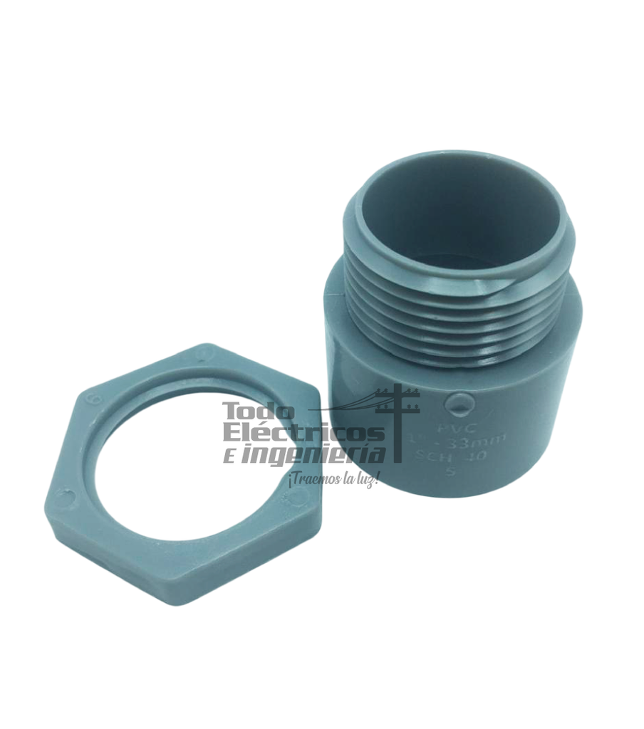 ADAPTADOR PVC SCH 40 1"     