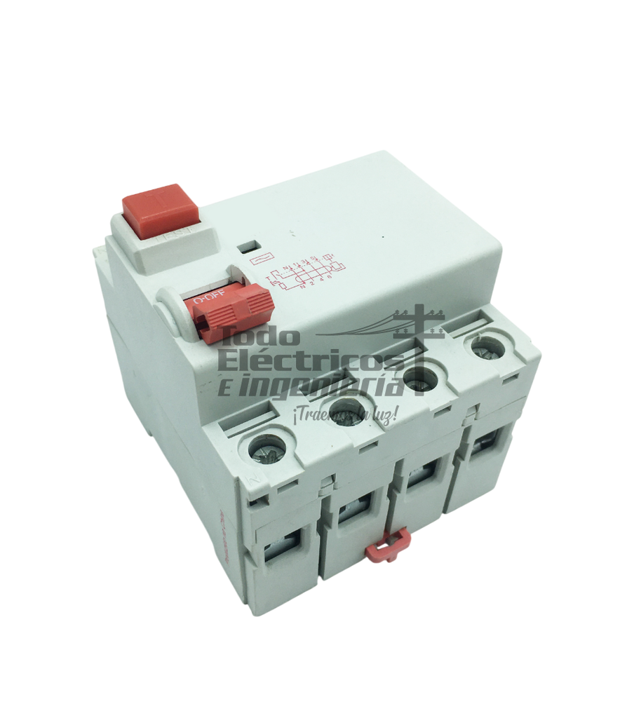 BREAKER RIEL 4X25A DIFERENCIAL     