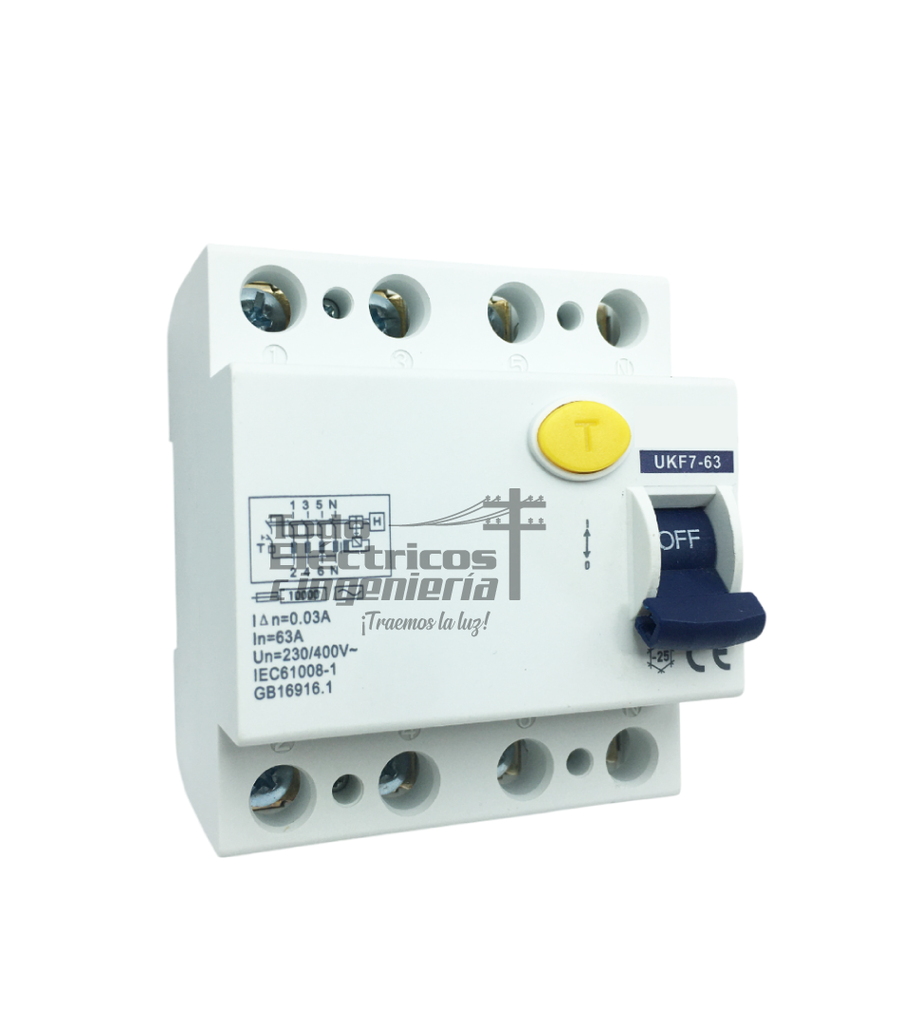 BREAKER RIEL 4X63A DIFERENCIAL     