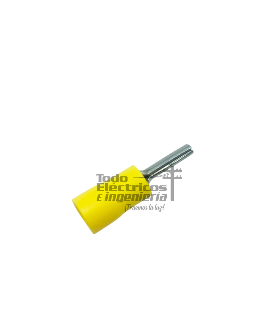 TERMINAL PLASTICA PIN 12-10 AMARILLA    