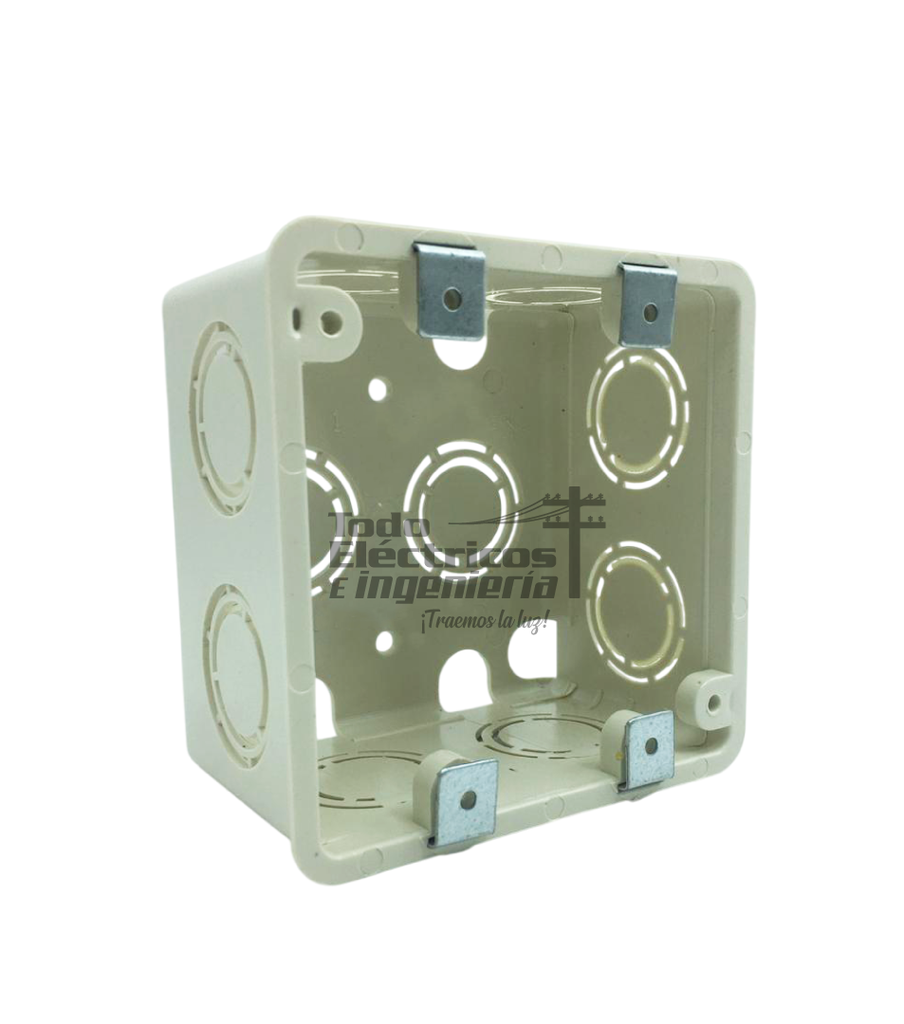 CAJA PVC 10X10 REFUERZO METALICO    