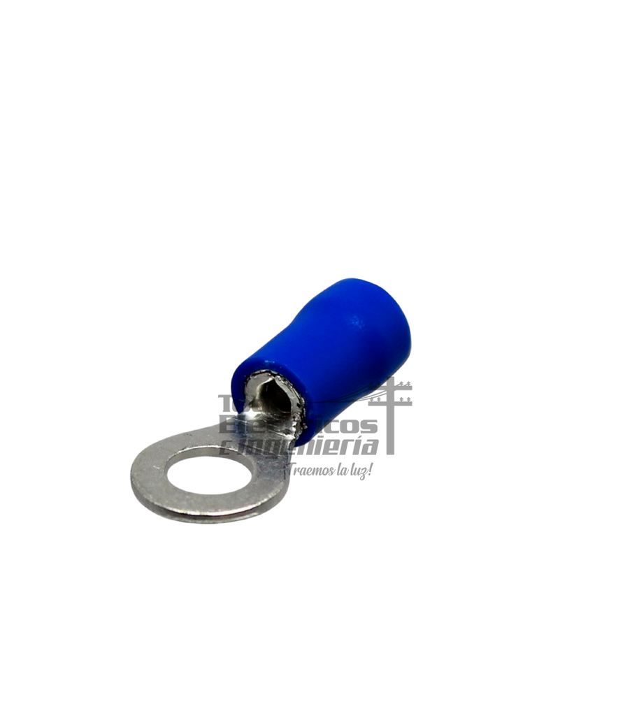 TERMINAL PLASTICA OJO 14-12 AZUL   