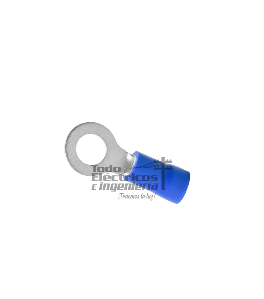 TERMINAL PLASTICA OJO 14-12 AZUL   
