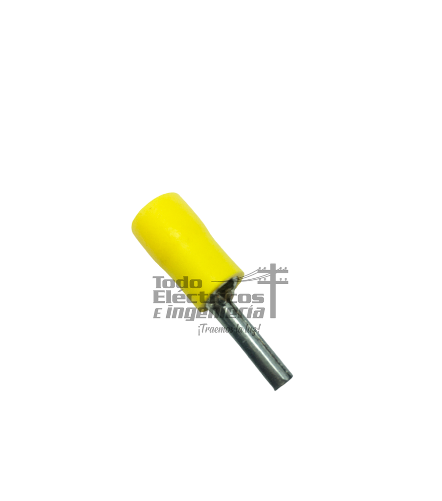 TERMINAL PLASTICA PIN 12-10 AMARILLA    