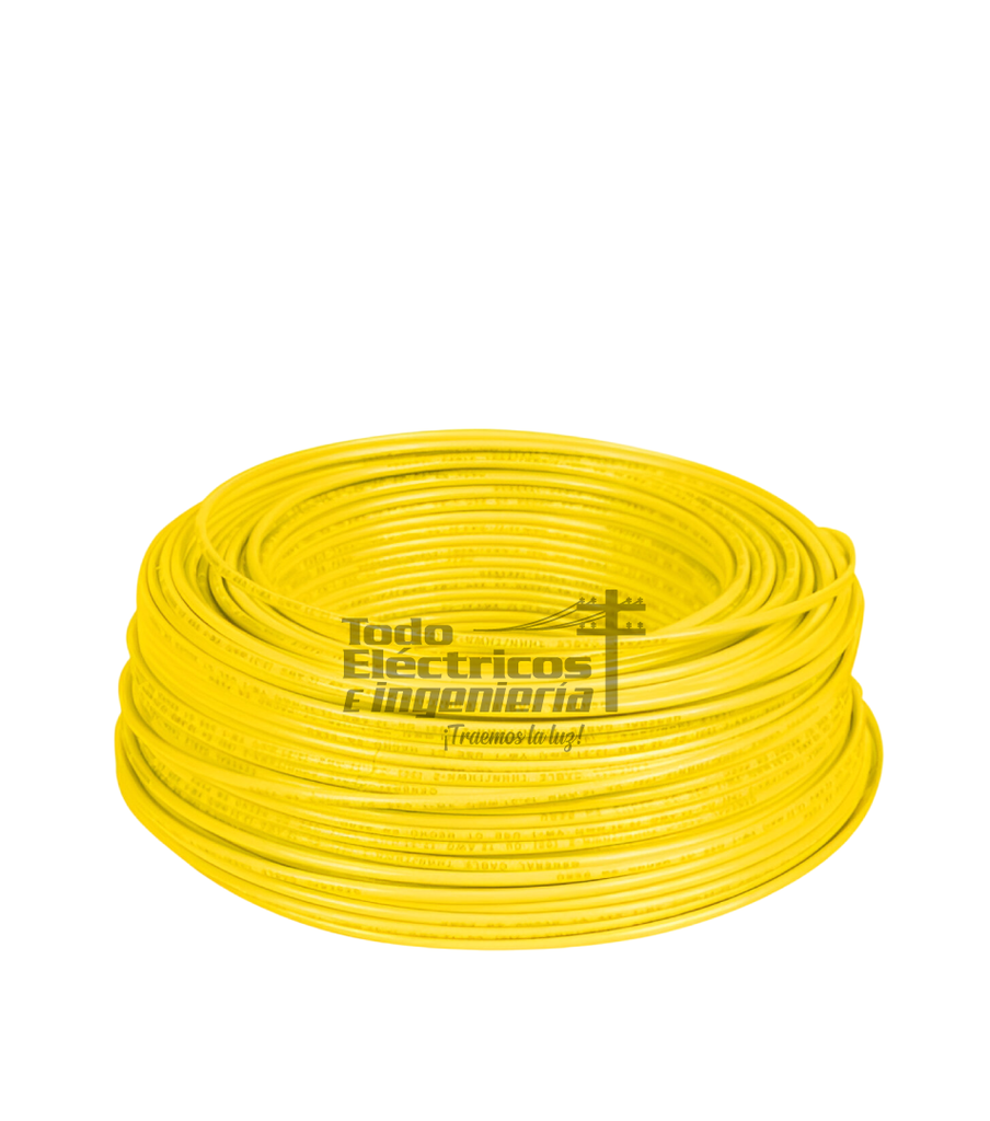 ALAMBRE 10 AMARILLO THHN/THWN R     
