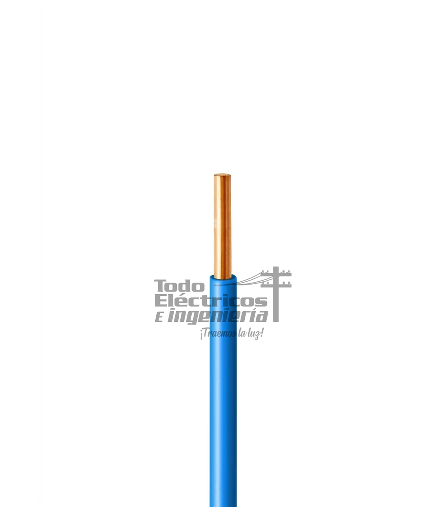 ALAMBRE 14 AZUL THHN/THWN C     