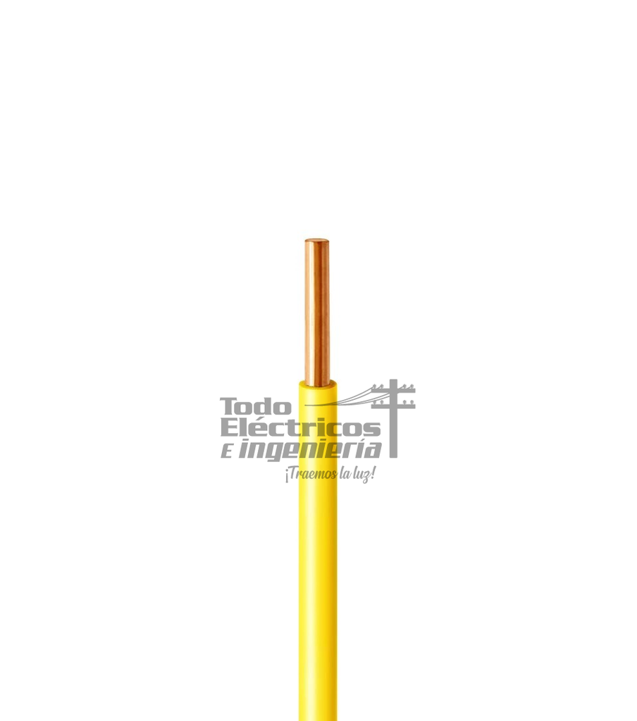 ALAMBRE 12 AMARILLO THHN/THWN C     
