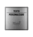AVISO 20X20 METALICO      