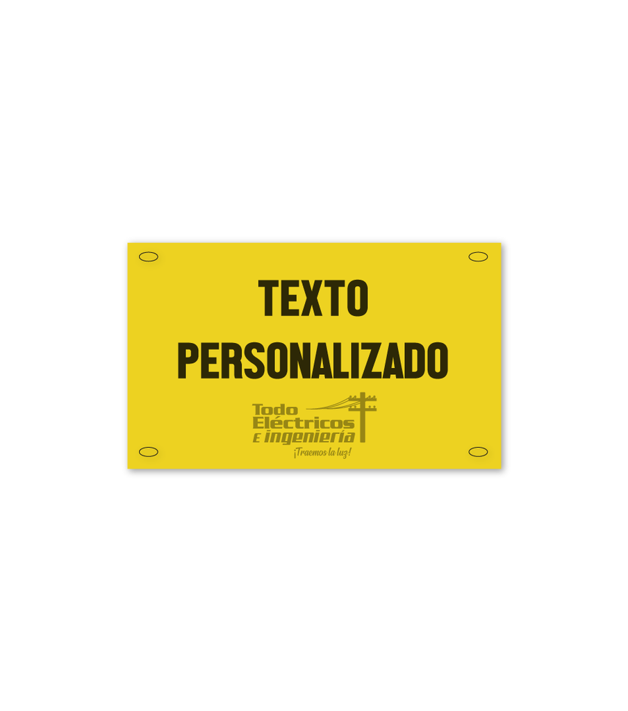 AVISO 5X7 ACRILICO      