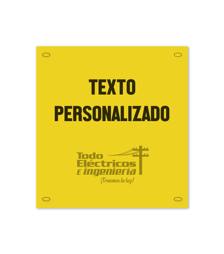 AVISO 10X20 ACRILICO      