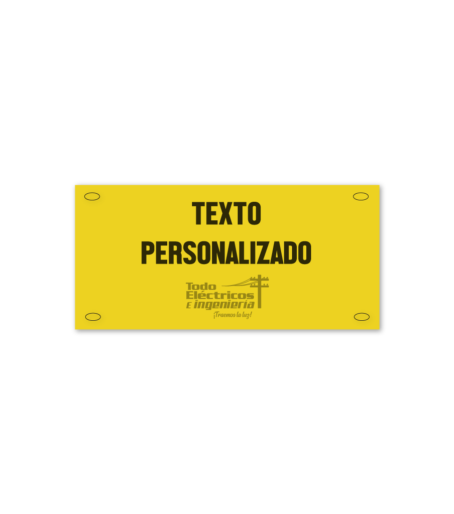 AVISO 12X2 ACRILICO      