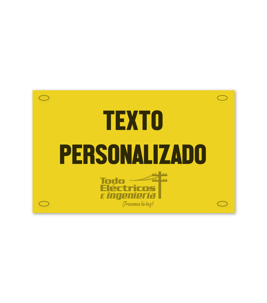 AVISO 20X6 ACRILICO      