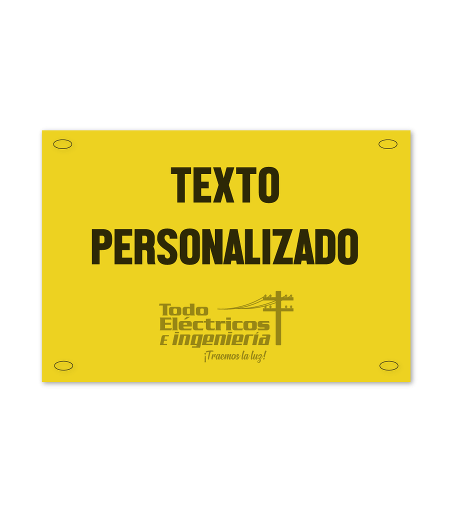 AVISO 22X15 ACRILICO      