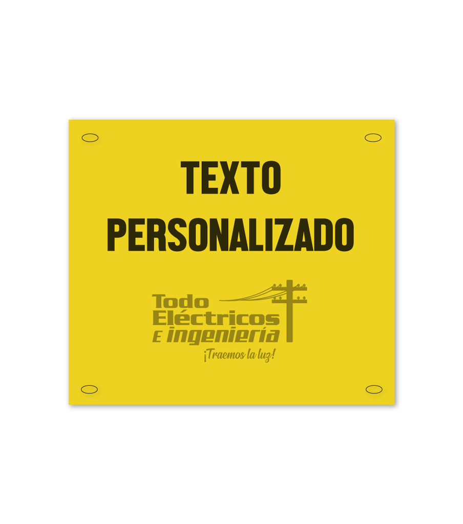 AVISO 25X10 ACRILICO      