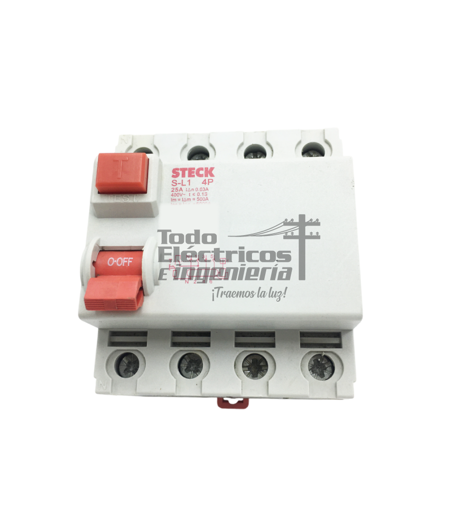 BREAKER RIEL 4X25A DIFERENCIAL     