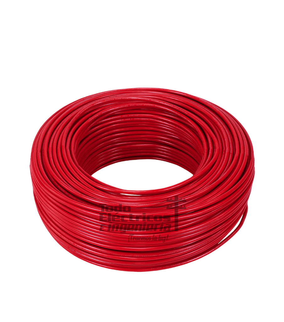 CABLE 10 ROJO THHN/THWN R    