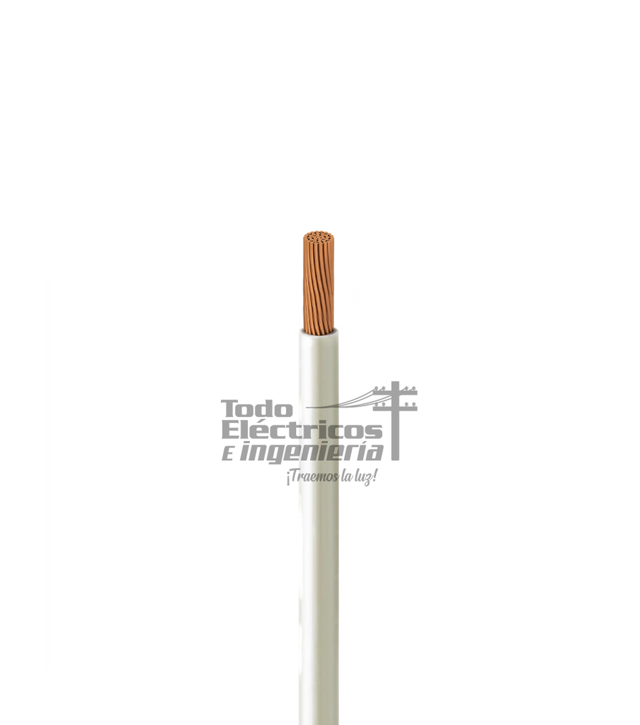 CABLE LIBRE DE HALOGENOS 6 BLANCO     