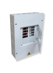 TABLERO 12 CTOS CON PUERTA METALICA TERCOL    
