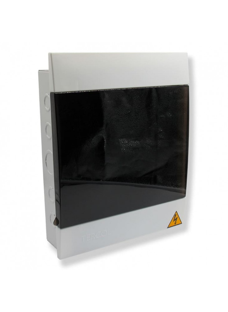 TABLERO 8 CTOS CON PUERTA POLICARBONATO     