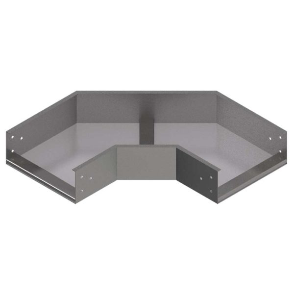 CURVA METALICA 30X8 HORIZONTAL PARA DUCTO    