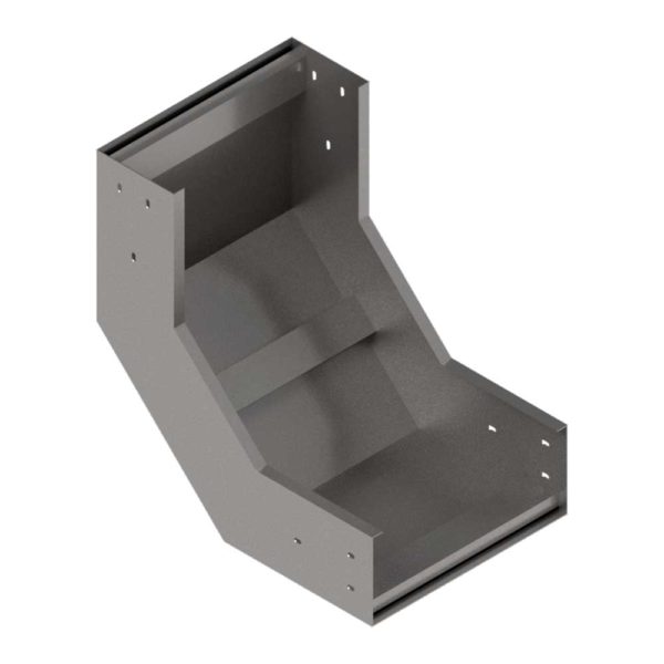 CURVA METALICA 20X8 VERTICAL INTERIOR PARA DUCTO   