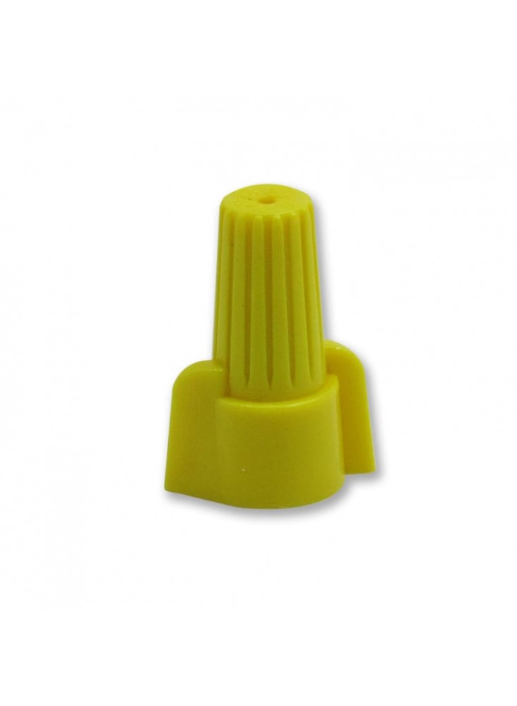 CONECTOR RESORTE EMPALME AMARILLO    