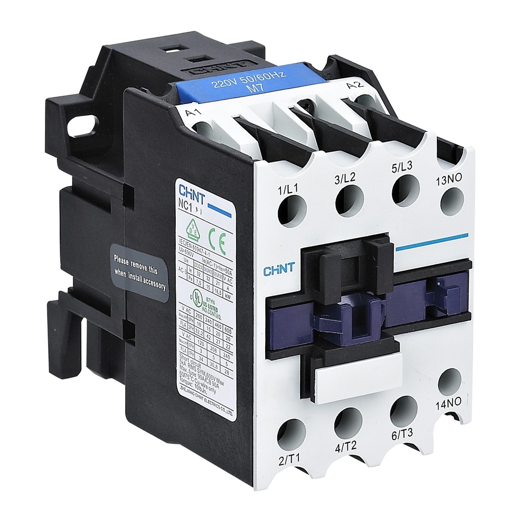 CONTACTOR 12AC3-25AC1/220V NC1-1210  
