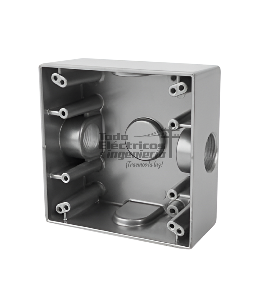 CAJA RAWELT 4X4 2 ENTRADAS 3/4"   