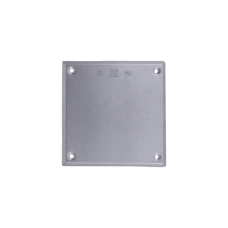 TAPA GALVANIZADA 4X4 CIEGA    