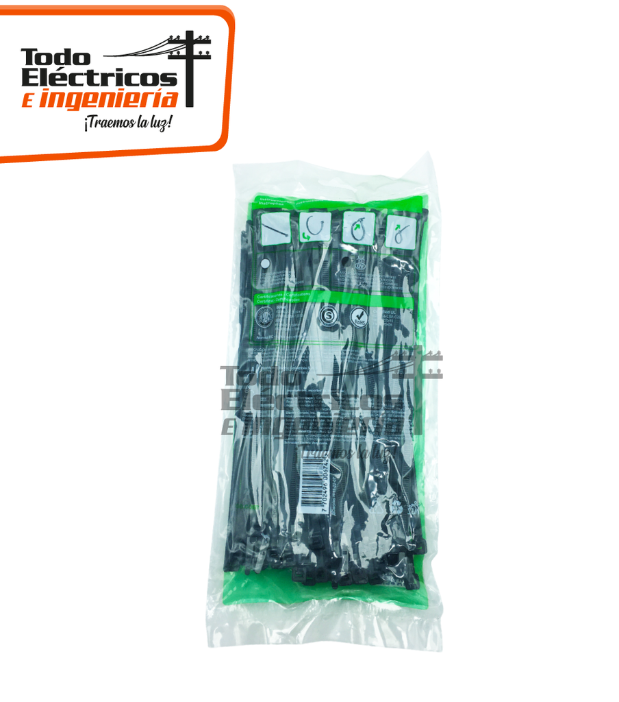 AMARRE 10 CM NEGRO DEXSON    