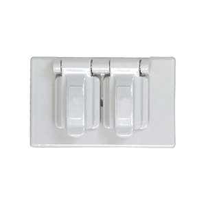 TAPA INTEMPERIE DOBLE BLANCA     
