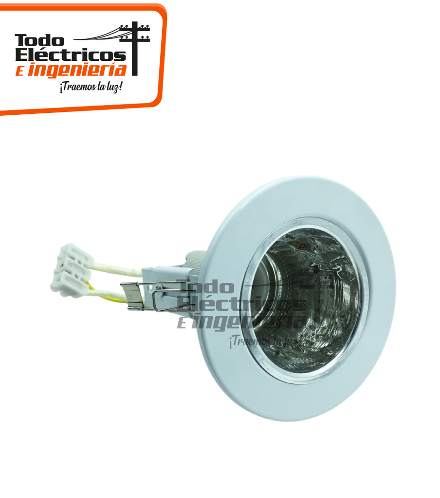 OJO DE BUEY 3" E27 SIN VIDRIO BLANCO    