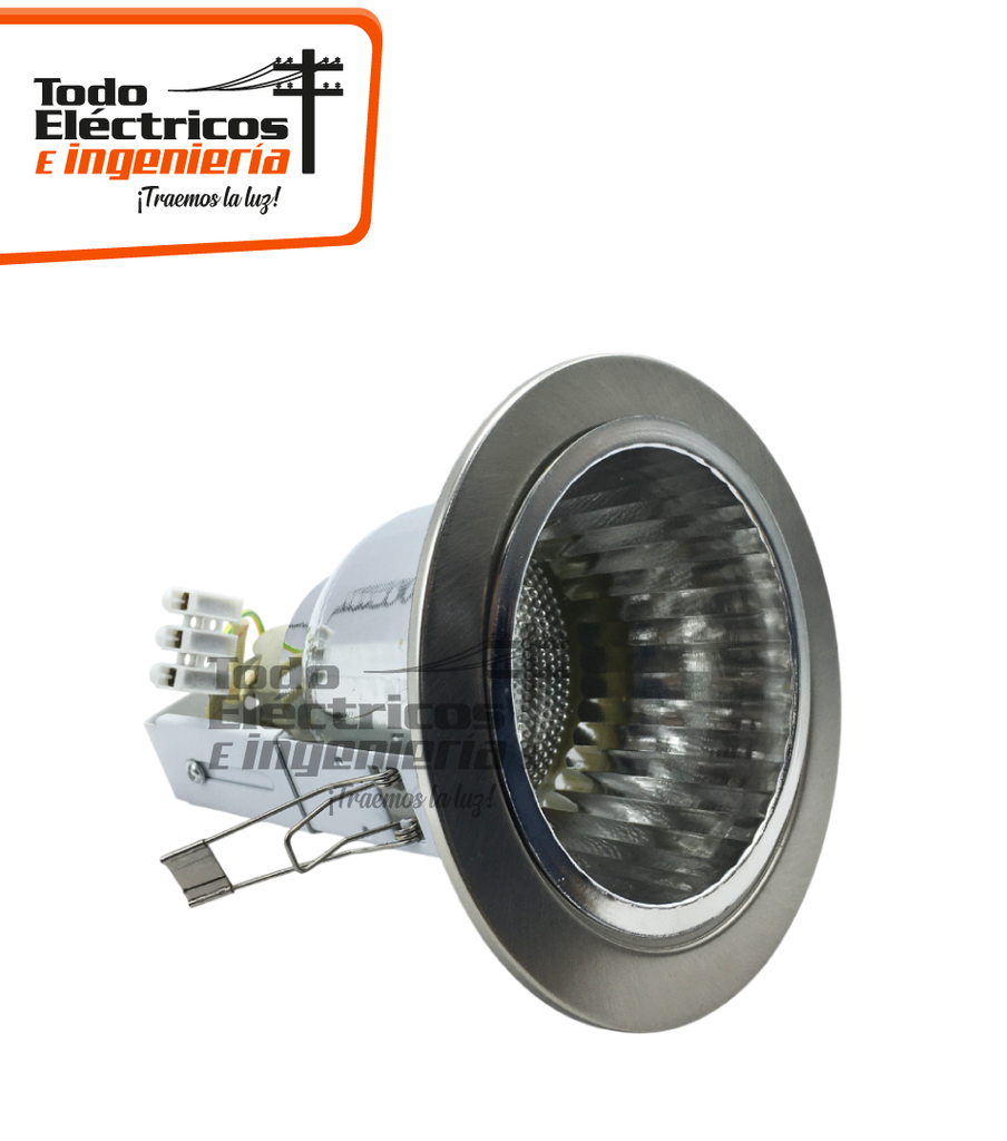 OJO DE BUEY 3" E27 SIN VIDRIO SATIN    
