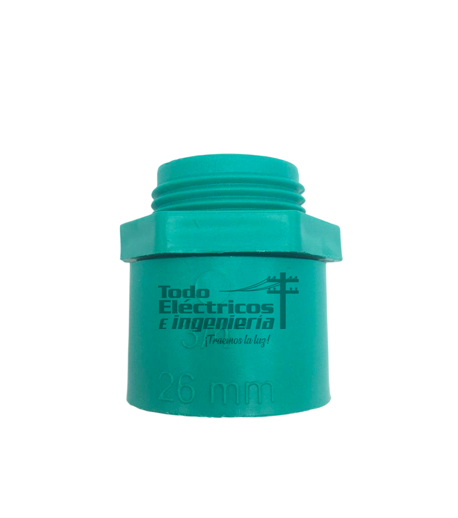 ADAPTADOR PVC 3/4"      