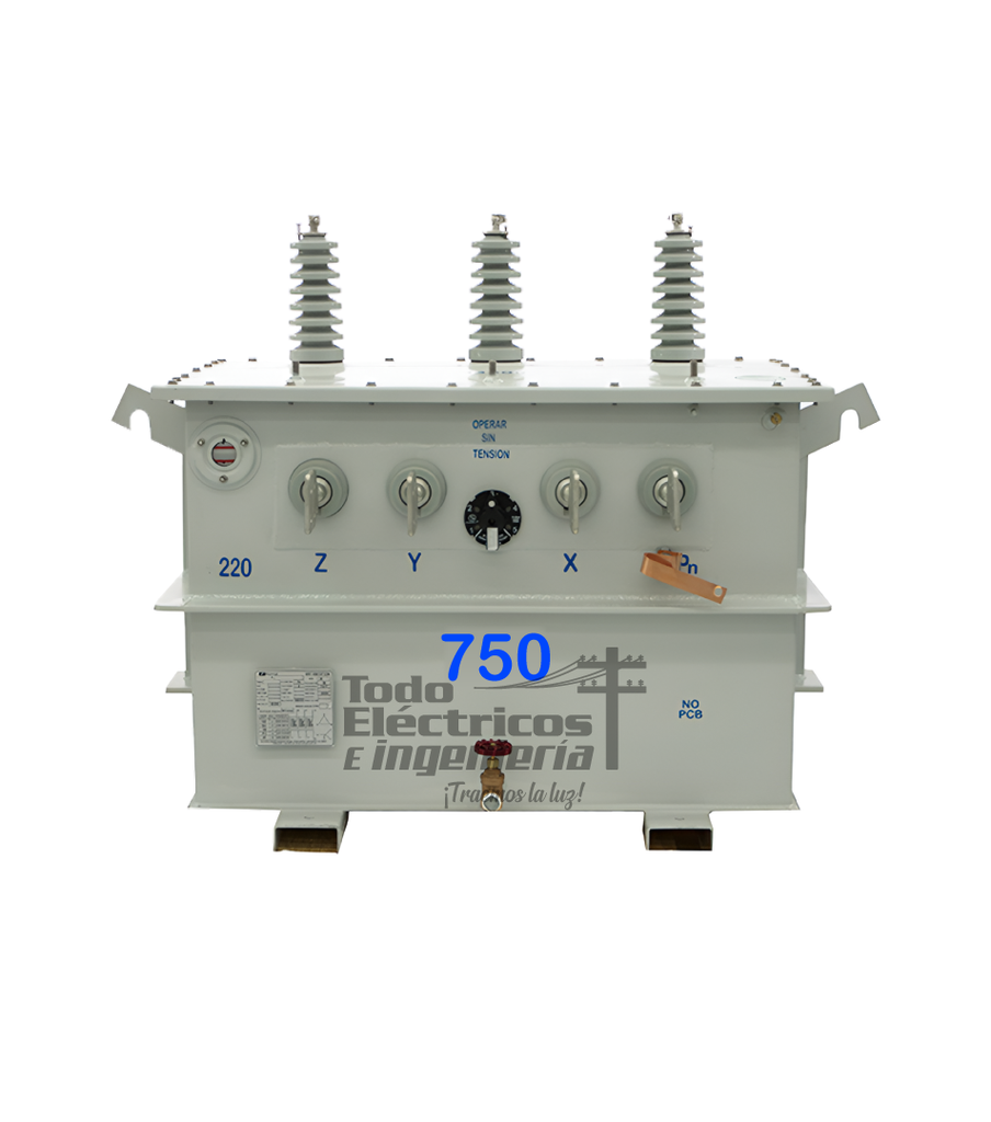 TRANSFORMADOR TRIFASICO 750 KVA      