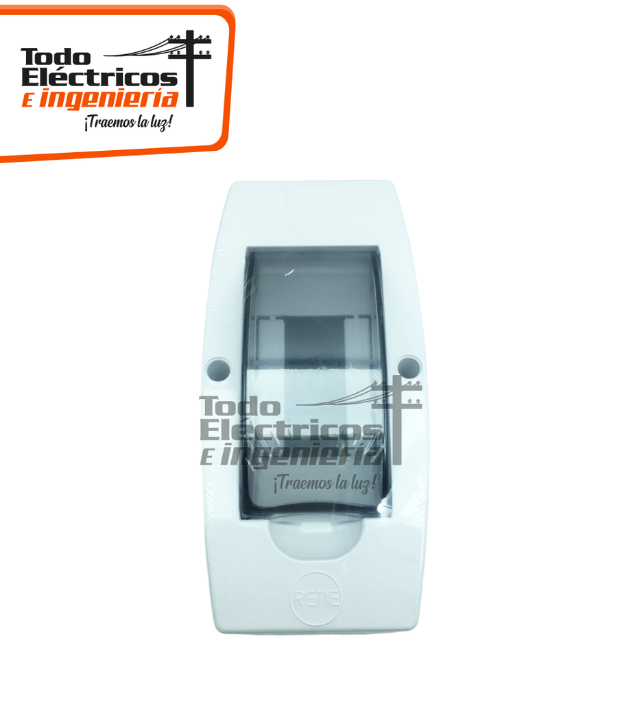 TABLERO 4 CTOS RIEL SOBREPONER