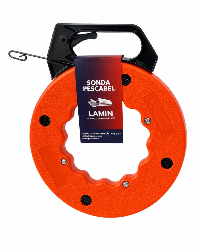 CINTA PESCA 20M 3MM NYLON CON CARCASA