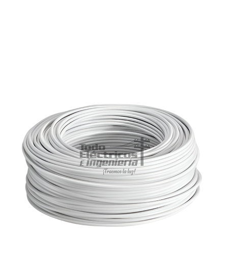 [0040044000001] ALAMBRE 14 BLANCO THHN/THWN R     