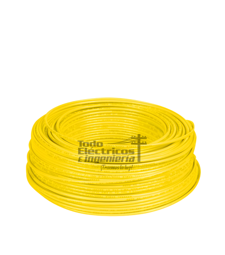 [0040044000007] ALAMBRE 12 AMARILLO THHN/THWN R     