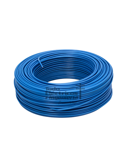 [0040044000020] ALAMBRE 8 AZUL THHN/THWN R     