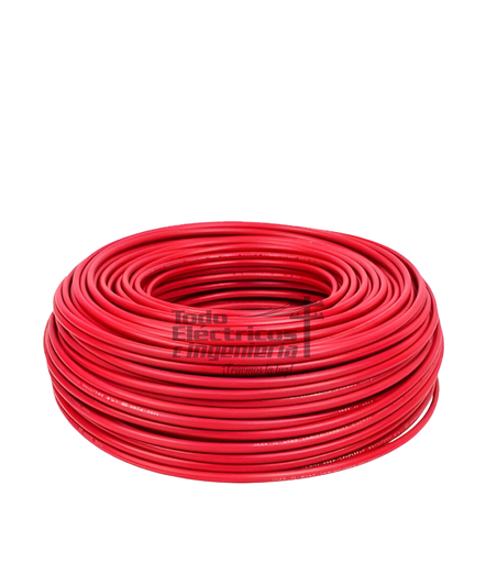 [0040044000023] ALAMBRE 8 ROJO THHN/THWN R     