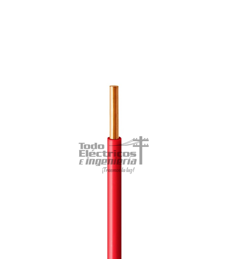 [0040045000011] ALAMBRE 12 ROJO THHN/THWN C     