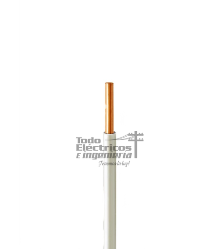 [0040045000013] ALAMBRE 10 BLANCO THHN/THWN C     