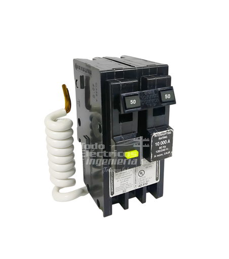 [0080088000003] BREAKER ENCHUFABLE GFCI 2X50     