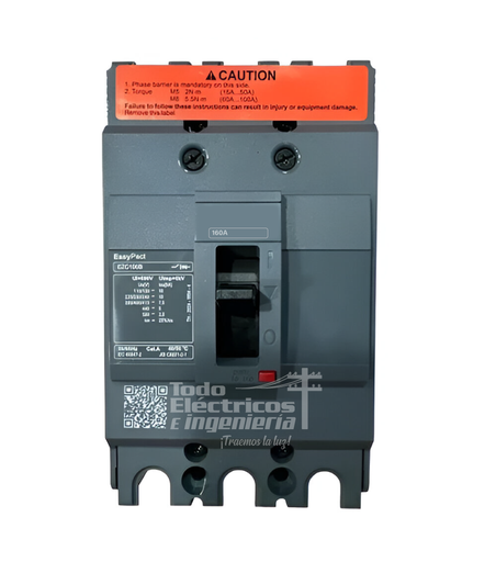 [0080816000014] BREAKER INDUSTRIAL TRIFASICO 160A     